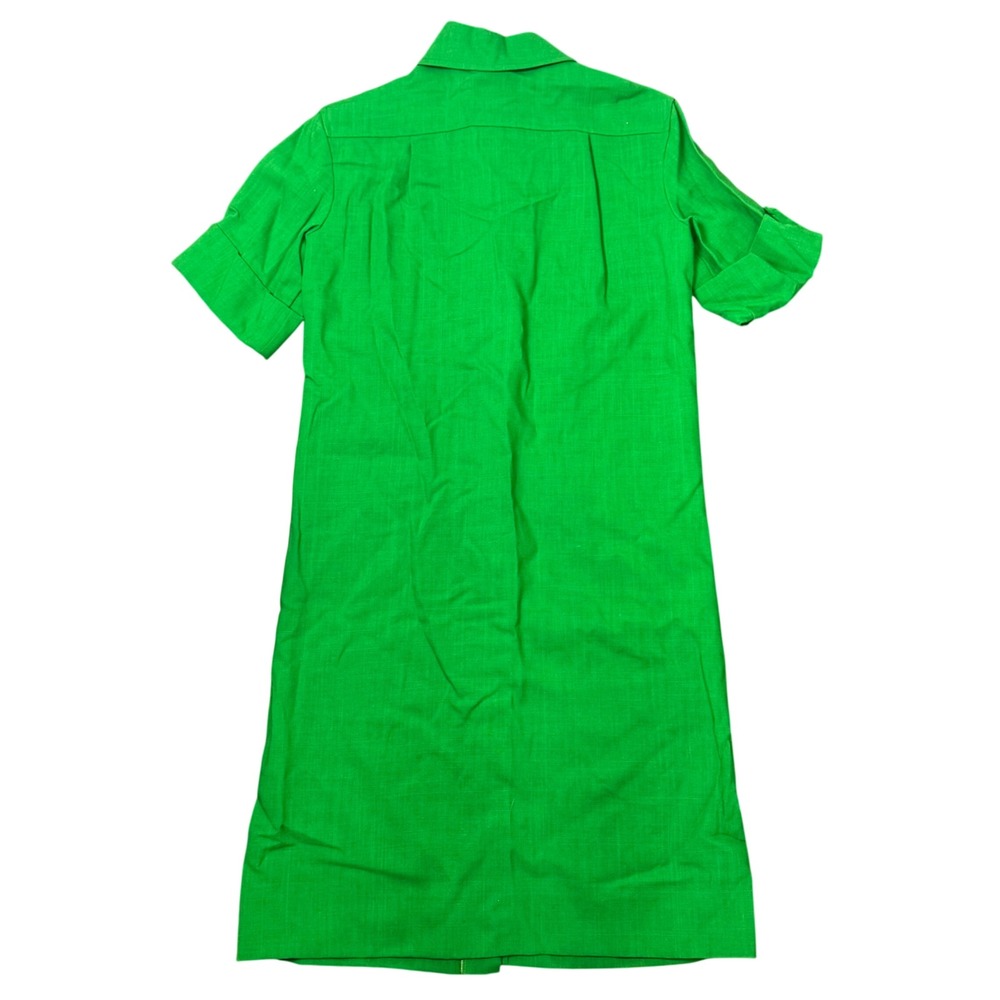 Vintage 70s Eric and Alex New York Union Made Dress Women's Size 10 Button Front - Picture 4 of 7